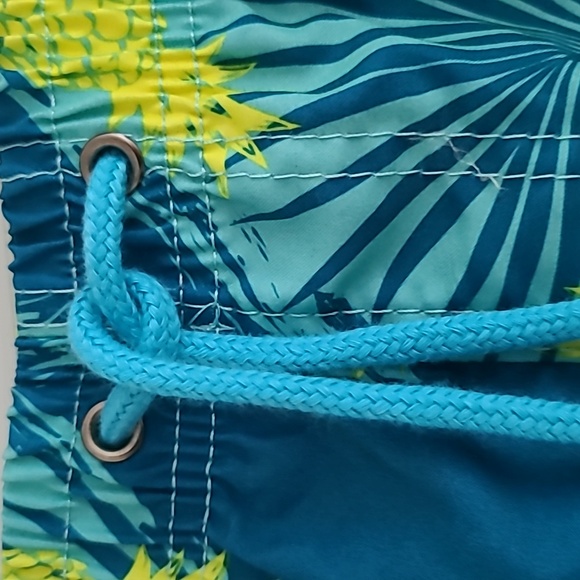 Men's Beautiful Giant pineapple print fast dry swim trunks in size XL, NWT - Picture 2 of 11